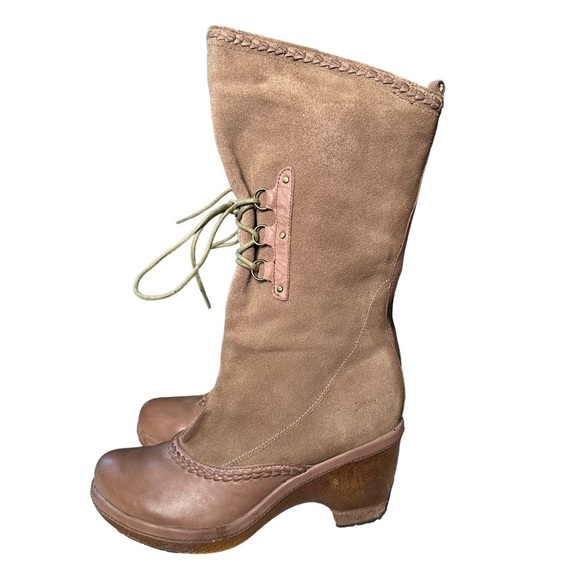 Jambu | Riviera Leather and Suede Clog Boot Size 8.5 - Picture 3 of 16